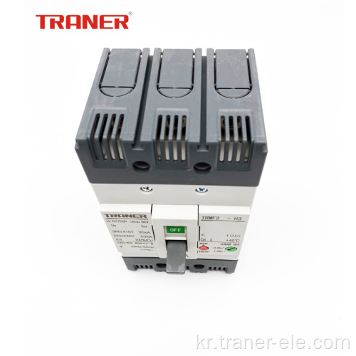 125AF 3P 조정 가능한 몰드 케이스 회로 차단기 IEC60947-2